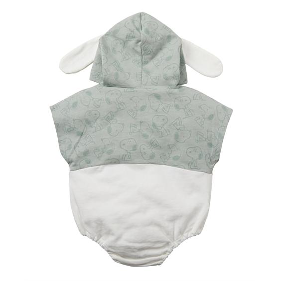 ロンパース ベビー スヌーピー 耳フード付 半袖 ベビー服 子供服 ニッセン 身長70 男の子 女の子 80cm Nissen おすすめ特集