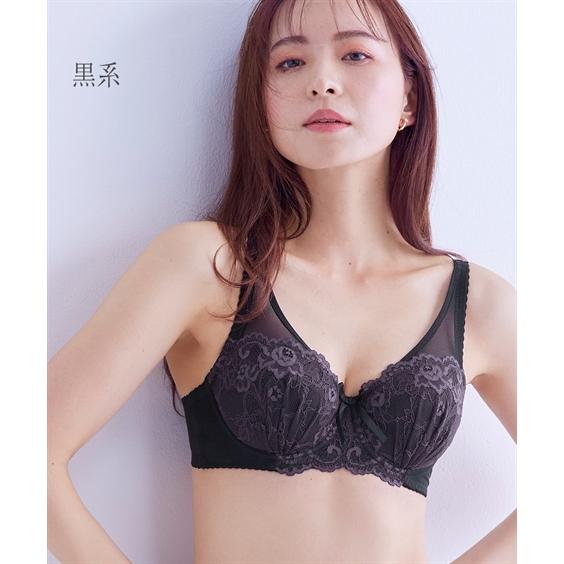 ニッセン（nissen） ブラジャー ワイヤー入り 大きいサイズ レディース