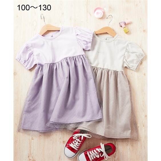 ワンピース キッズ 女の子 ドットチュール 子供服 身長100 110 1 130cm ニッセン Nissen ニッセン Paypayモール店 通販 Paypayモール