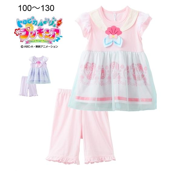 パジャマ キッズ 女の子 トロピカル ジュ プリキュア 変身 半袖 子供服 身長100 110 1 130cm ニッセン Nissen ニッセン Paypayモール店 通販 Paypayモール