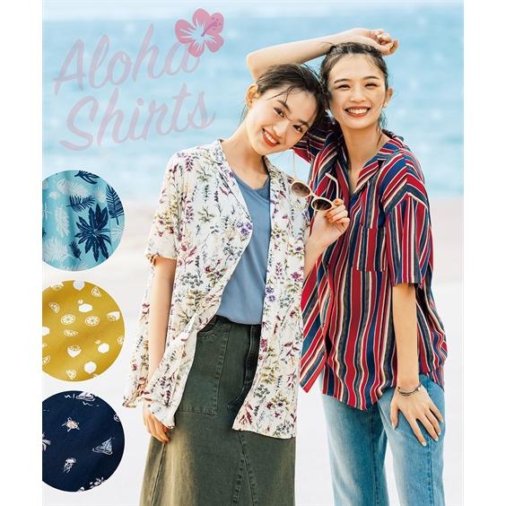 シャツ 大きいサイズ レディース レーヨン100 アロハ L 10l ニッセン Nissen Zzy4321b4973 ニッセン Yahoo 店 通販 Yahoo ショッピング