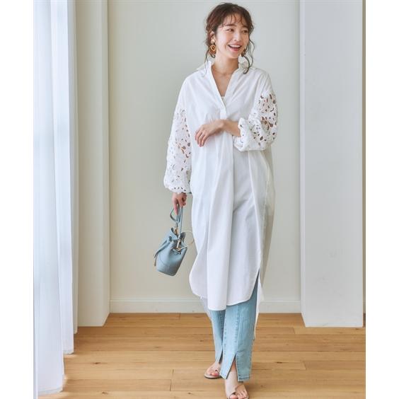 ニッセン（nissen） ワンピース ロング マキシ レディース モチーフ