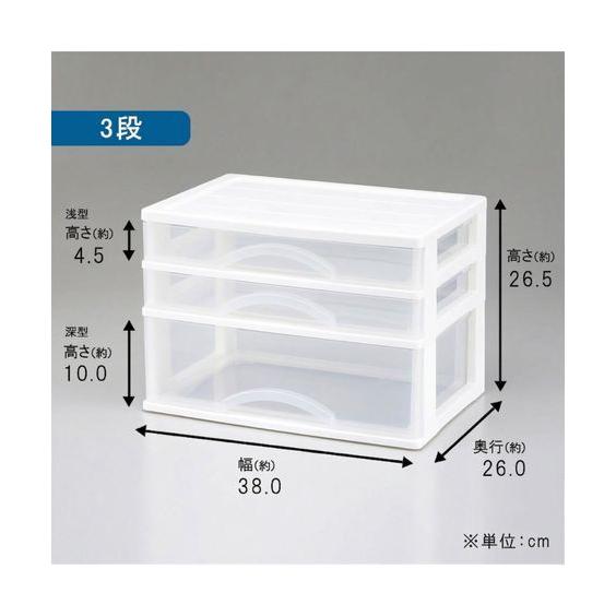 ニッセン（nissen） カラー ボックスにピッタリな 収納 ケース