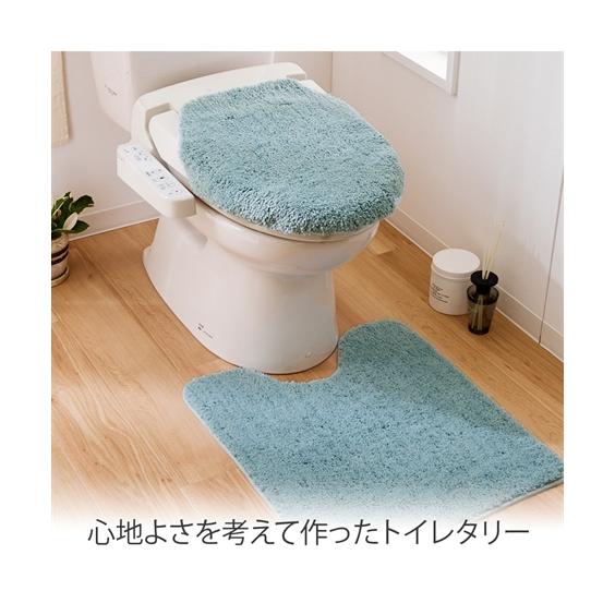 トイレ フタカバー petit cordy トイレタリー 抗菌防臭 O U型用/洗浄 暖房型用 ニッセン nissen｜nissenzai｜06