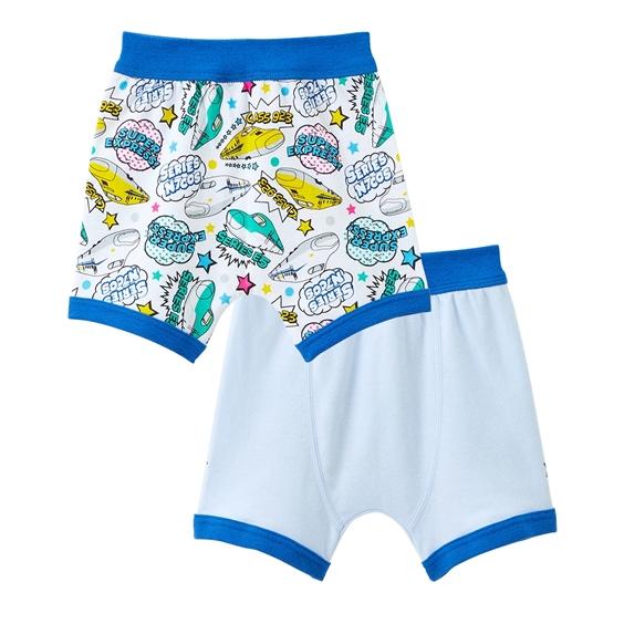 ニッセン（nissen） ボクサーパンツ 男の子 キッズ 新幹線 2枚組 子供