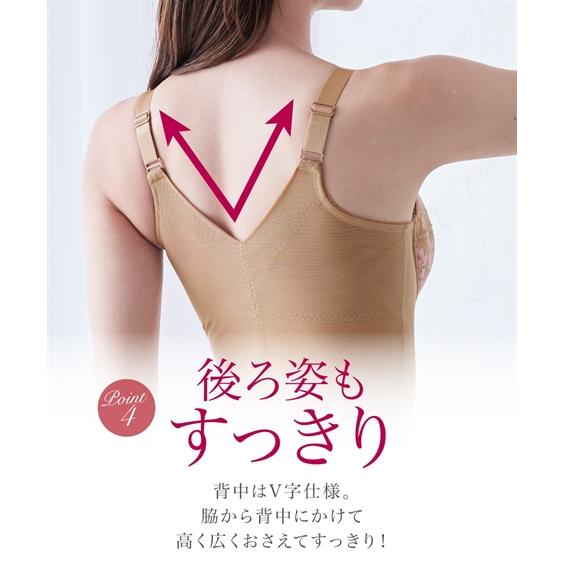 ニッセン（nissen） 補正下着 ボディスーツ レディース お腹周りを