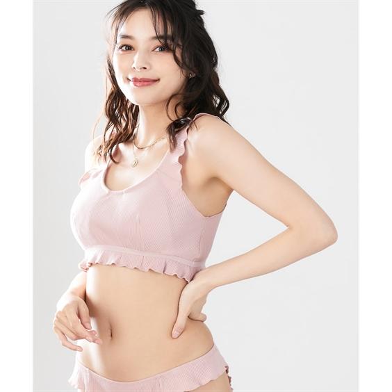 ブラジャー ノンワイヤー 大きいサイズ レディース まるでNOブラ ハーフトップ 8L/10L ニッセン nissen | ニッセン | 18