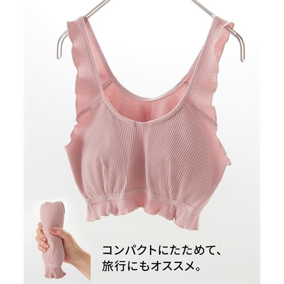 ブラジャー ノンワイヤー 大きいサイズ レディース まるでNOブラ ハーフトップ 8L/10L ニッセン nissen | ニッセン | 15