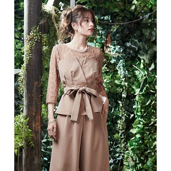 ニッセン（nissen） ドレス パンツ 大きいサイズ レディース 結婚式