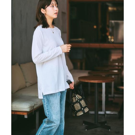 ニッセン（nissen） Tシャツ カットソー レディース 重ね着用 長袖