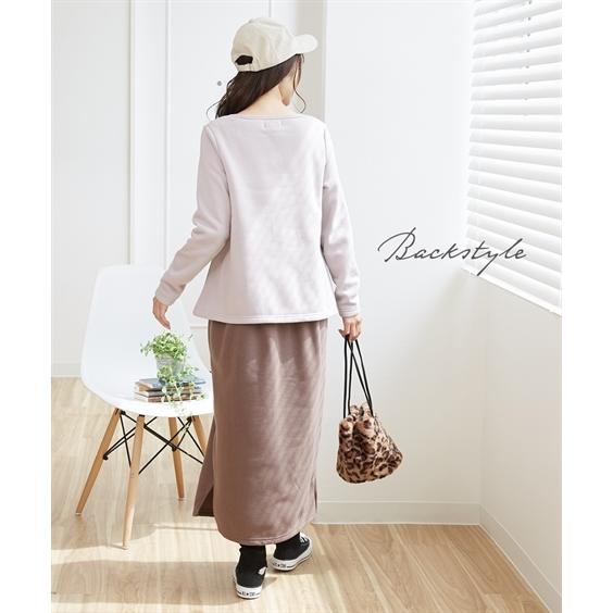 ワンピース マタニティ ママ 産前 産後 授乳服 あったか 裏起毛 ドッキング 秋 冬 M L ニッセン Nissen Zzy4321e09 ニッセン Yahoo 店 通販 Yahoo ショッピング