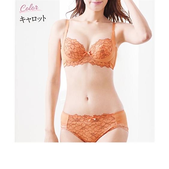 ニッセン ブラジャー ショーツ セット レディース 脇高 編レース ニッセン ブラジャー ショーツ セット レディース 脇高 編レース