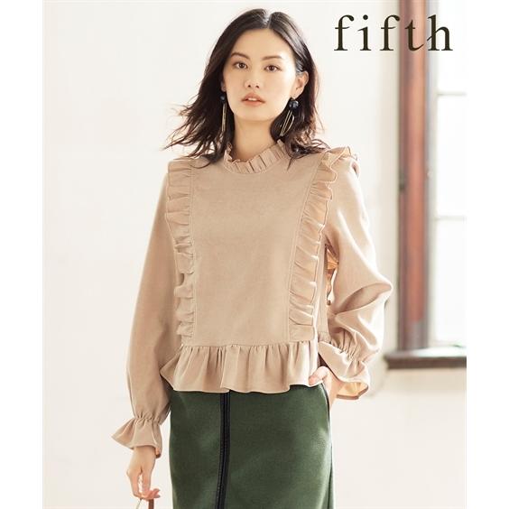 トップス チュニック 大きいサイズ レディース フリル デザイン Fifth L 10l ニッセン Nissen Zzy4321e1453 ニッセン Yahoo 店 通販 Yahoo ショッピング