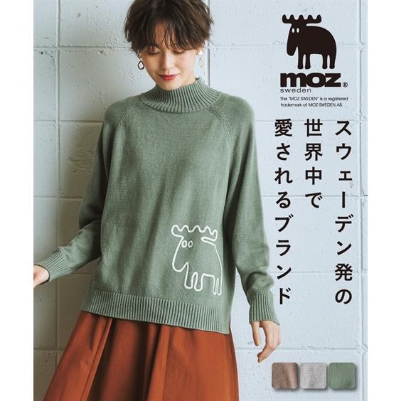 ニッセン（nissen） ニット セーター レディース moz モズ 刺しゅう