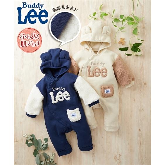 カバー オール Buddy Lee ベビー あったか裏起毛 ボア くま耳フード 子供服 男の子 女の子 ベビー服 冬 身長50 60 60 70 70 80cm ニッセン Nissen ニッセン Paypayモール店 通販 Paypayモール