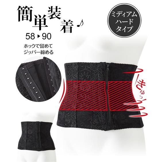 ニッセン（nissen） 補正下着 ウエストニッパー レディース 簡単装着