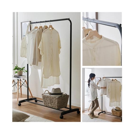 ニッセン（nissen） 単品配送 ハンガーラック 工具不要 組み立て簡単