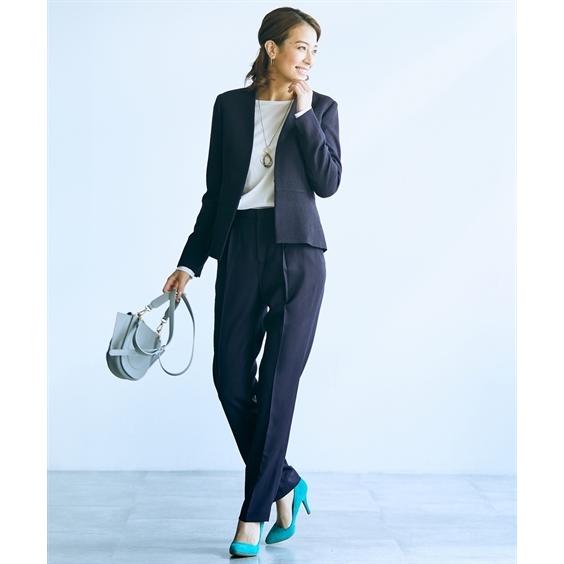 ニッセン　フォーマル3点セットスーツ ニッセン フォーマル スーツ レディース 入学式 卒業式 ツイード