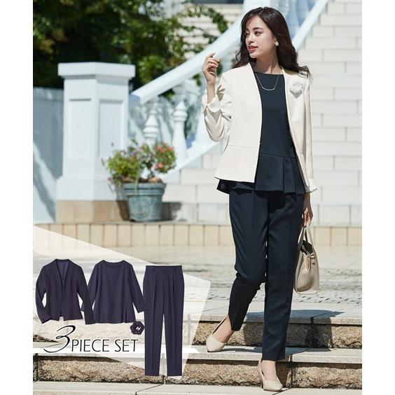 ニッセン（nissen） フォーマル 3点セット 大きいサイズ レディース