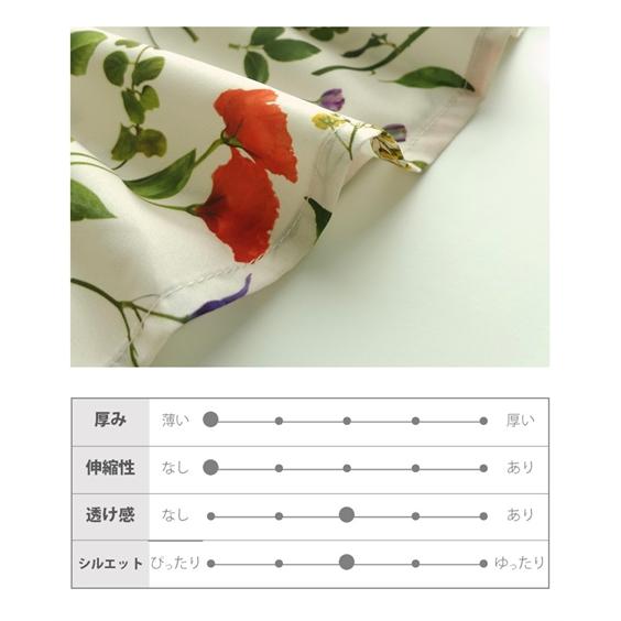 ニッセン（nissen） ブラウス レディース plantica 花柄 プリント