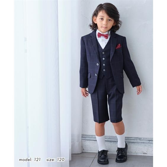ニッセン（nissen） スーツ フォーマル 4点セット キッズ 男の子 卒園
