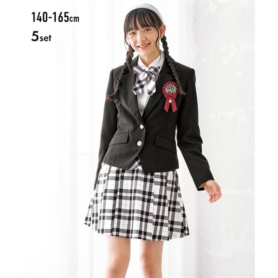 ニッセン（nissen） スーツ フォーマル 3点セット キッズ 女の子 卒業