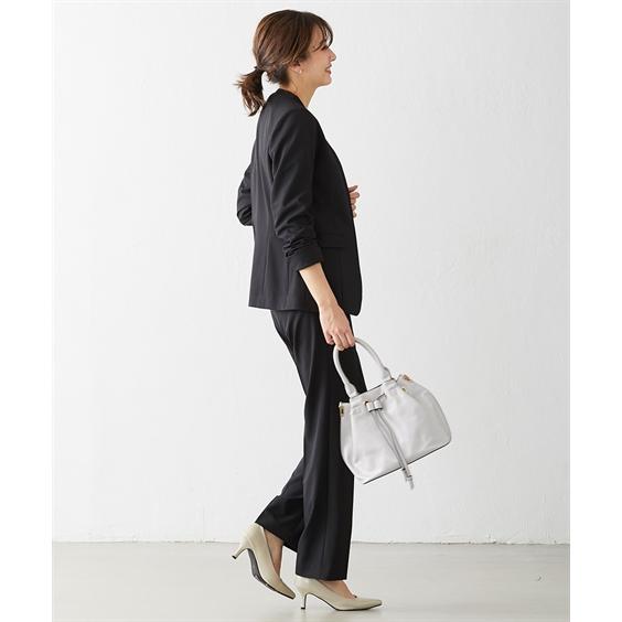 ニッセン（nissen） スーツ パンツ トールサイズ レディース 洗える