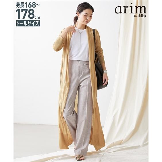 パンツ ストレート トールサイズ レディース フロントジップ M L ニッセン Nissen Zzy4322a1903 ニッセン Yahoo 店 通販 Yahoo ショッピング