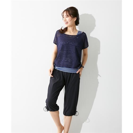 ニッセン 水着 大きいサイズ レディース 水陸両用カーゴ パンツ