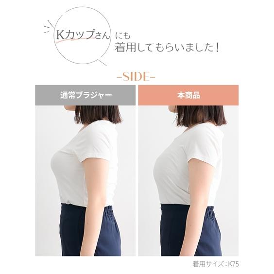 ニッセン（nissen） ブラジャー ノンワイヤー 大きいサイズ レディース