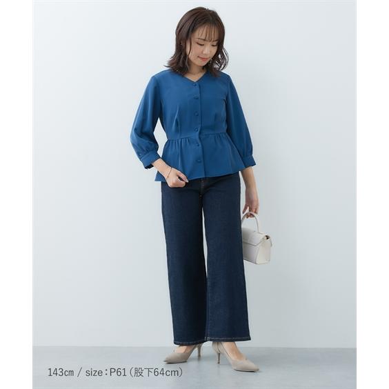 ニッセン パンツ ワイド ガウチョ 小さいサイズ レディース ニッセン パンツ ワイド ガウチョ 小さいサイズ レディース