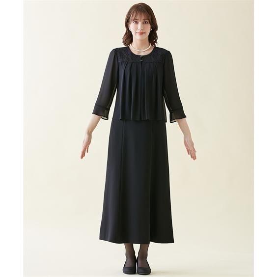 ニッセン（nissen） ワンピース トールサイズ レディース 喪服 礼服