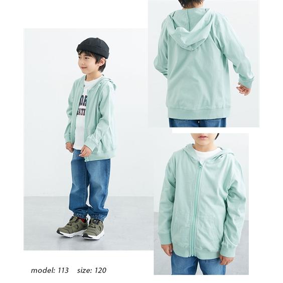 ニッセン（nissen） パーカー キッズ UVカット 男の子 女の子 子供服