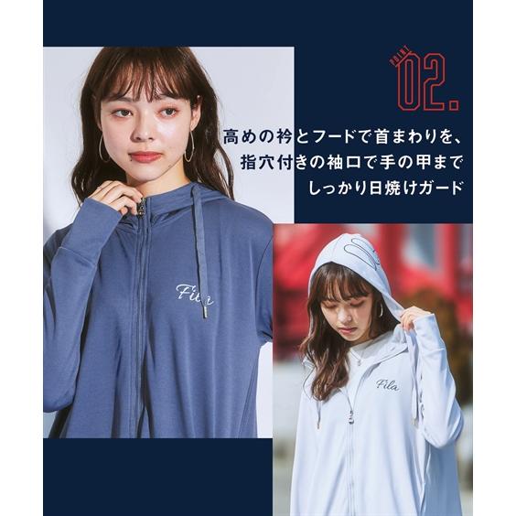 ニッセン（nissen） トップス チュニック FILA 指穴付ドライメッシュ
