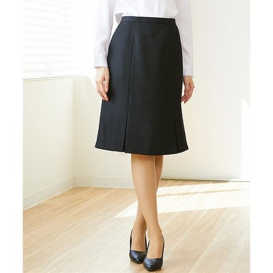 新品☆Lサイズ♪黒無地ベストスーツ♪スカート2種付♪事務服・制服☆Q640 ニッセン（nissen） 事務服 スカート プリーツ 大きいサイズ