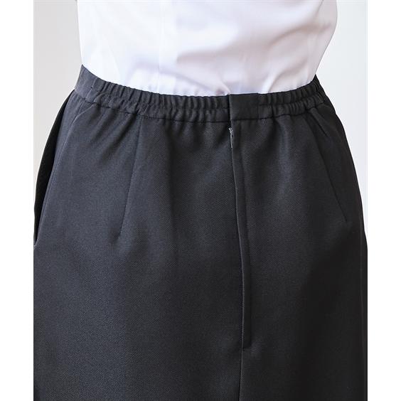 新品☆Lサイズ♪黒無地ベストスーツ♪スカート2種付♪事務服・制服☆Q640 ニッセン（nissen） 事務服 スカート プリーツ 大きいサイズ