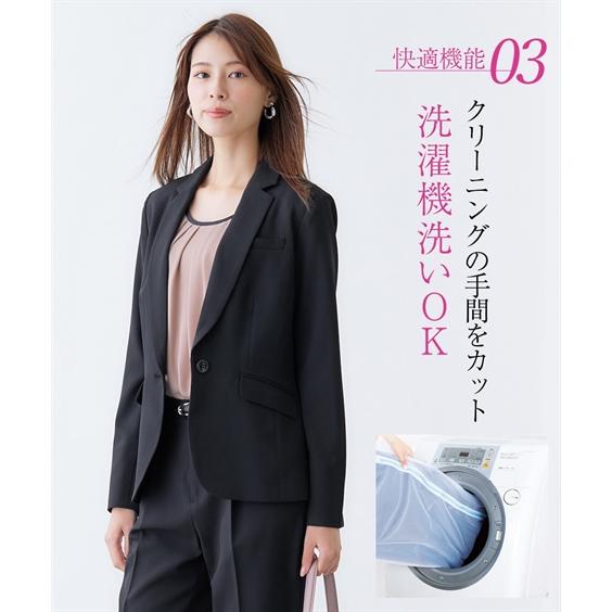 【E6・2パンツ】大きいサイズ スーツ セットアップ ウール100 グレー ニッセン（nissen） スーツ パンツ 大きいサイズ レディース
