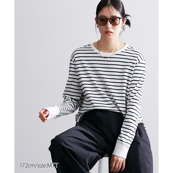 ニッセン（nissen） Tシャツ カットソー トールサイズ レディース