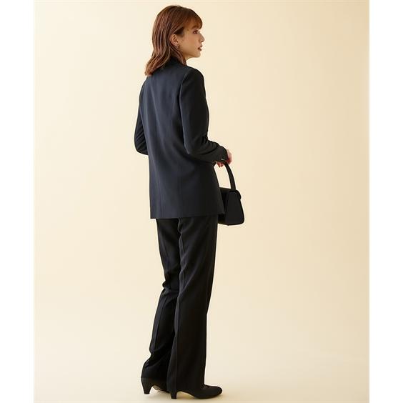 喪服 スーツ パンツ トールサイズ レディース 礼服 洗える フォーマル  