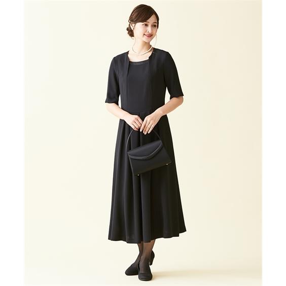 ニッセン 喪服 ワンピース トールサイズ レディース 礼服 洗える ニッセン 喪服 ワンピース トールサイズ レディース 礼服 洗える