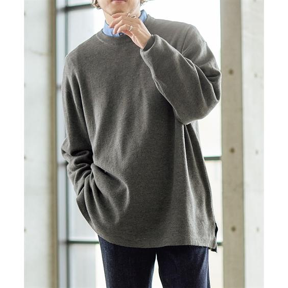 ニッセン（nissen） ニット セーター メンズ MBコラボ ミラノリブ