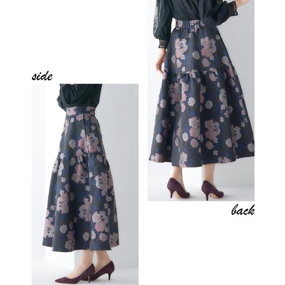 スカート Hana ニッセン（nissen） スカート ロング丈 マキシ丈 レディース Hana服