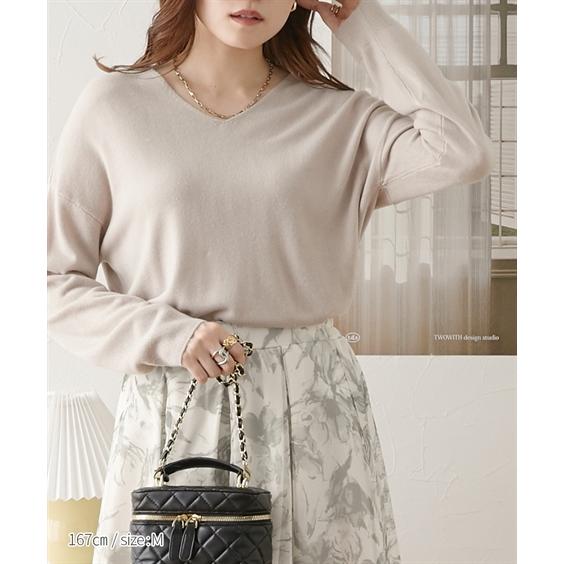 ニッセン ニット セーター レディース カシミヤタッチ ドロップ ニッセン ニット セーター レディース カシミヤタッチ ドロップ
