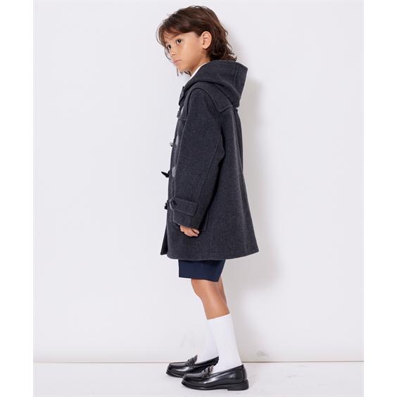 ニッセン（nissen） キッズ 男の子 ウール混ダッフル コート 女の子