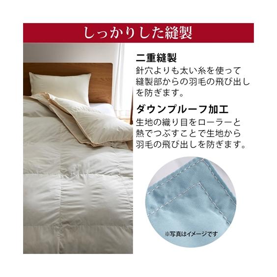 ニッセン（nissen） 寝具 掛け布団 日本製 抗菌防臭 防ダニ 2枚合わせ