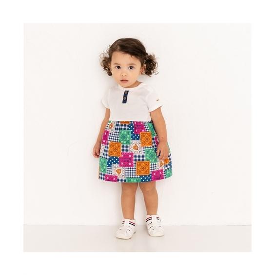 ワンピース ベビー ミキハウス ホットビスケッツ バンダナ柄 Tシャツ 72 1901 578 身長80 90 100 110 1cm ニッセン Nissen Zzy4322h0937 ニッセン Yahoo 店 通販 Yahoo ショッピング