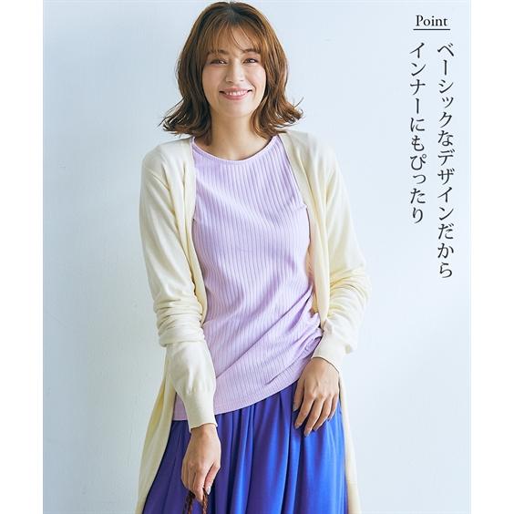 ニッセン（nissen） Tシャツ カットソー トールサイズ レディース