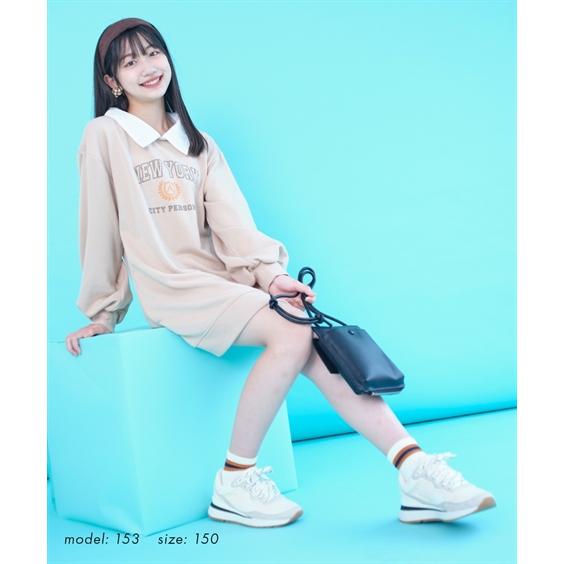 チュニック キッズ 衿付 ワンピース 女の子 子供服 ジュニア服 身長140/150/160cm ニッセン nissen｜nissenzai｜08