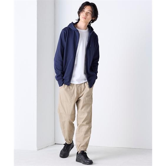 ニッセン（nissen） パーカー メンズ 綿100％ 裏毛フルジップ 3L以上