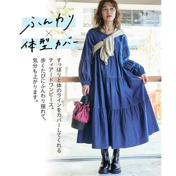 ニッセン（nissen） ワンピース ロング マキシ 大きいサイズ